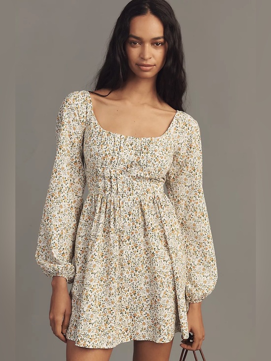 Anthropologie Dresses & Skirts - NWT Size M - Anthropologie Corset A-Line Floral Mini Dress (US$ 168)